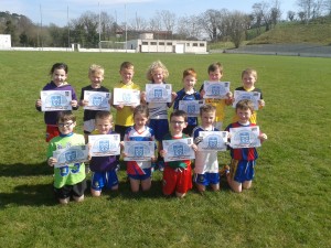 Ballybay Easter Camp Junior Award Winners